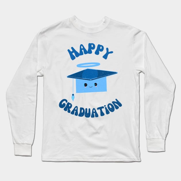 happy graduation Long Sleeve T-Shirt by minimalist studio